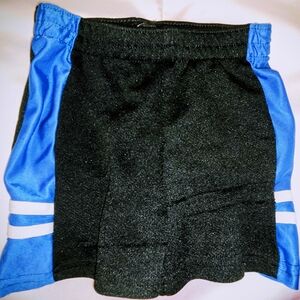 Black and Blue Athletic Shorts